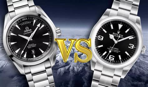 omega seamaster aqua terra vs rolex explorer|rolex vs omega quality.